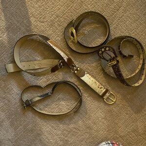 Bundle of 4 Belts ..great condition.
